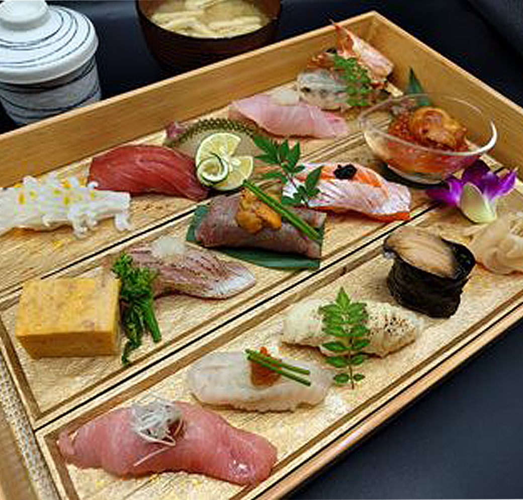 にぎり塚本鮮魚店のお寿司