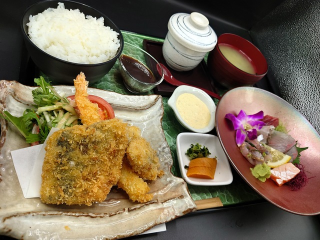 天丼のセットメニュー